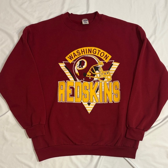 Vintage Other - Vintage Trench Washington Redskins Cotton Blend Crewneck Sweatshirt, XL